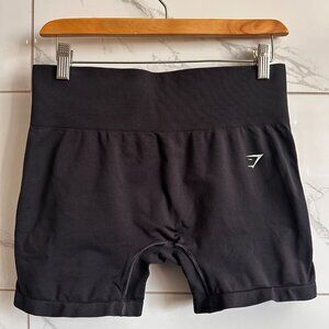Gymshark Everyday Seamless Shorts Black High Waisted